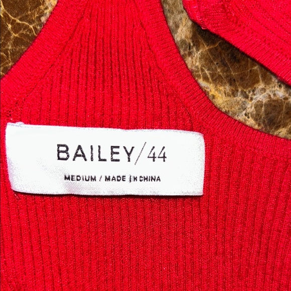 Bailey 44 ,Elegant Red Women's Top - Picture 4 of 4